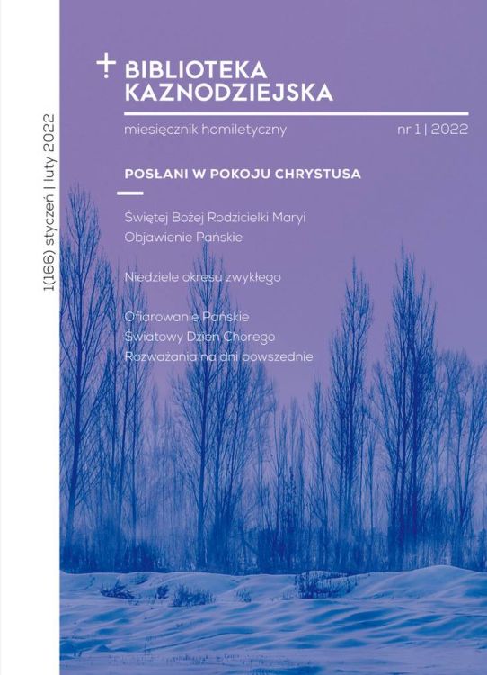 Biblioteka kaznodziejska. Miesięcznik homiletyczny rok C styczeń 2022 księgarnia religijna