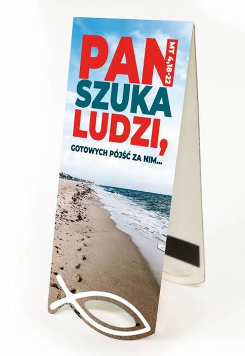 Magnetyczna zakładka do książki "Pan szuka ludzi ... " księgarnia religijna sklep