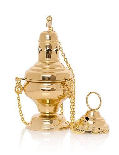 Kadzielnica trybularz mosiężny CE-1005 księgarnia religijna sklep