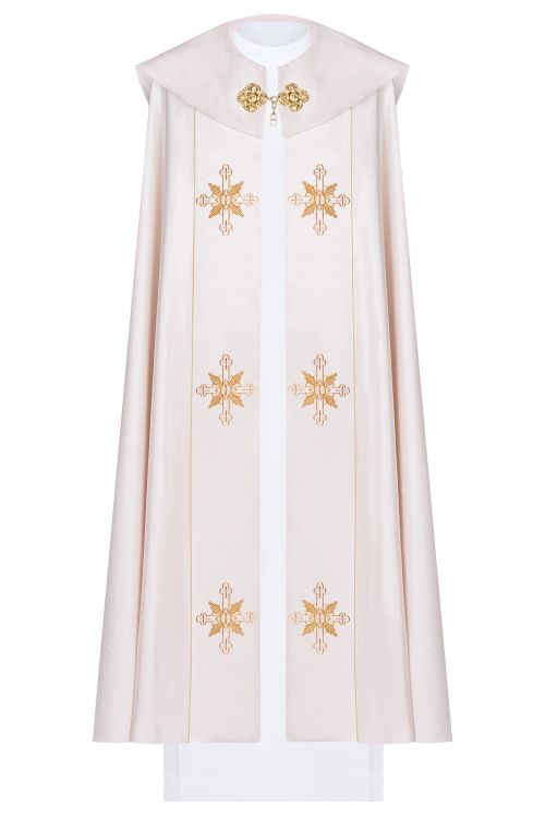 Kapa liturgiczna biała KKP/023