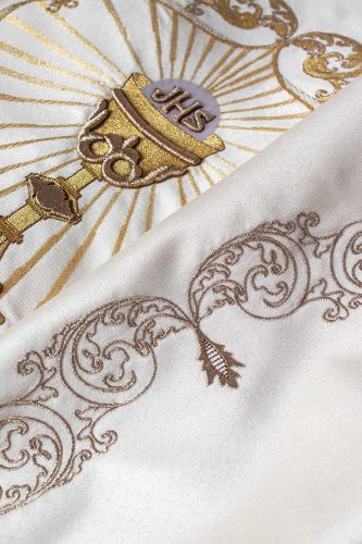 Uroczysty liturgiczny welon naramienny KWL/008