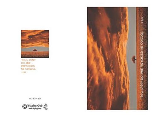 Sklep chrześcijański: Karnet "Tego który do Mnie przychodzi nie odrzucę" (J 6,37)