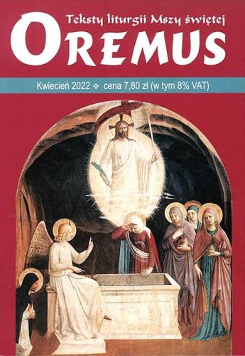 Oremus na KWIECIEŃ 2022 - teksty czytań na każdy dzień księgarnia religijna sklep