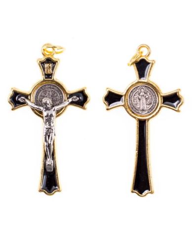 Krzyżyk świętego Benedykta 3,5 cm K3016C sklep chrześcijański dewocjonalia krzyżyki na bierzmowanie