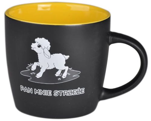 Kubek z nadrukiem religijnym "Pan mnie strzeże" e-religijne.pl