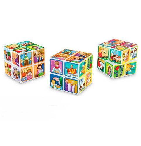 Kostka edukacyjna "Poznajemy części Mszy Świętej"