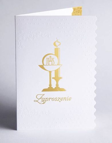 Zaproszenie na I Komunię Świętą *4 sklep chrześcijanski
