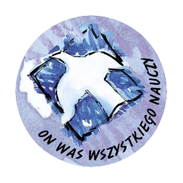 Naklejka religijna On was wszystkiego nauczy e-religijne.pl