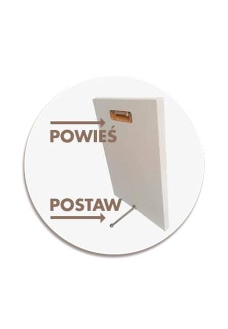 Anioł na desce - pamiątka Chrztu Świętego CHRA2 (21 x 9 cm) sklep chrześcijański