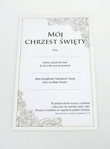 Pismo Święte - Biblia na Chrzest - Stary i Nowy Testament księgarnia sklep chrześcijański