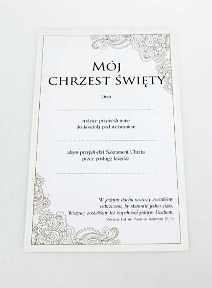 Pismo Święte - Biblia na Chrzest - Stary i Nowy Testament księgarnia sklep chrześcijański