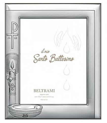 Srebrna ramka na zdjęcie - prezent na chrzest dla chłopca lub dziewczynki księgarnia religijna sklep z dewocjonaliami srebrnymi