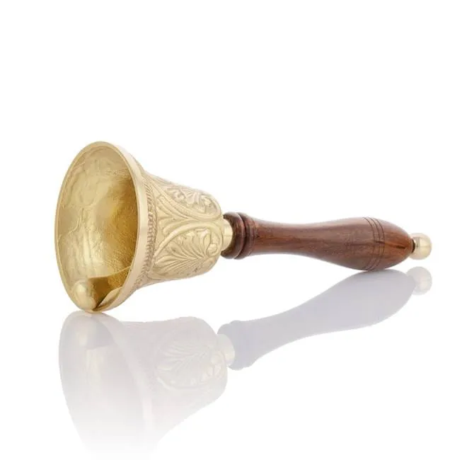 Mosiężny dzwonek liturgiczny do kościoła 21, 5 cm P91 sklep liturgiczny