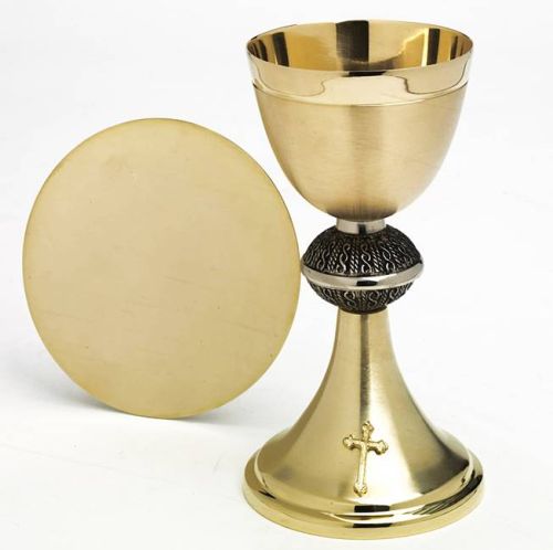 Kielich mszalny z pateną na hostie 10-105 - naczynie liturgiczne sklep