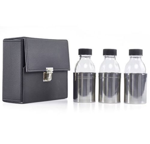 Butelki do przechowywania olejów świętych (3 x 125 ml) z etui 964 Calandrini