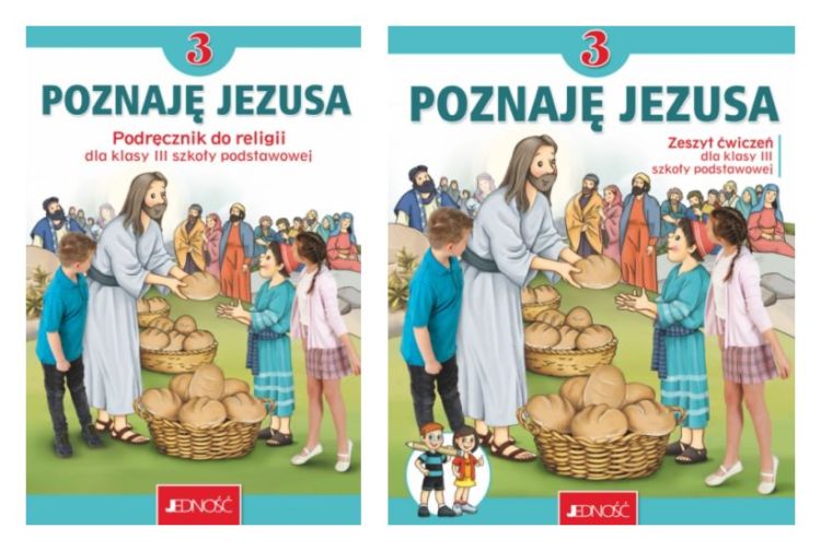 Katechizm i ćwiczenia "Poznaję Jezusa" komplet do religii dla klasy III Jedność księgarnia