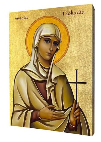 Ikona świętej Leokadii - sklep z ikonami - ikony na prezent