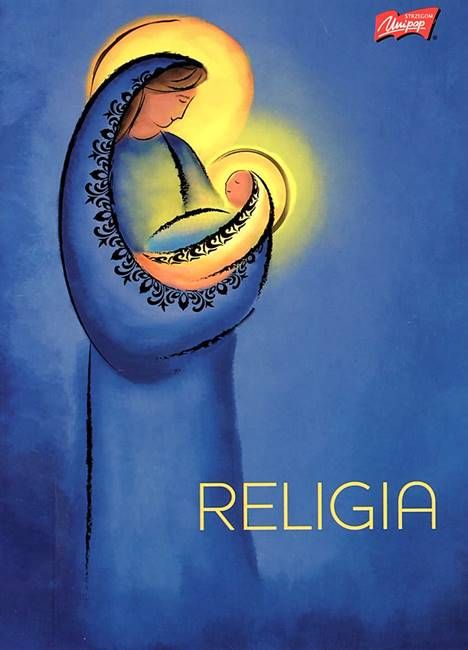Zeszyt do religii A5 60 kartek w kratkę ozdobne marginesy U04 księgarnia religijna
