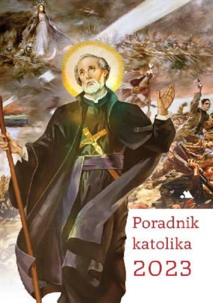 Kalendarzyk kieszonkowy PORADNIK KATOLIKA 2023 rok księgarnia religijna