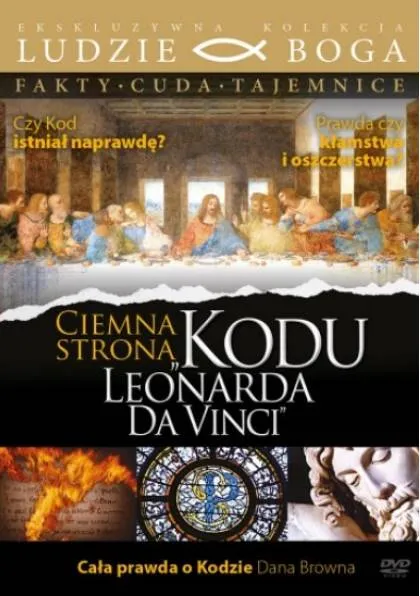 Ciemna strona "Kodu Leonarda Da Vinci" - film DVD z książeczką - kolekcja Ludzie Boga - FAKTY CUDA TAJEMNICE sklep chrześcijański