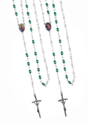 Sklep z różańcami: Różaniec z Matką Bożą Częstochowską i Jezusem Miłosiernym R405-CZ