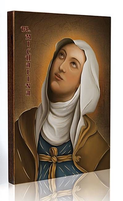 Ikona błogosławionej Michaliny 12 x 16 - sklep chrześcijański - ikony na prezent