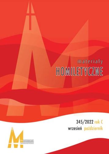 Materiały Homiletyczne 345/2022 rok C wrzesień - październik księgarnia religijna sklep