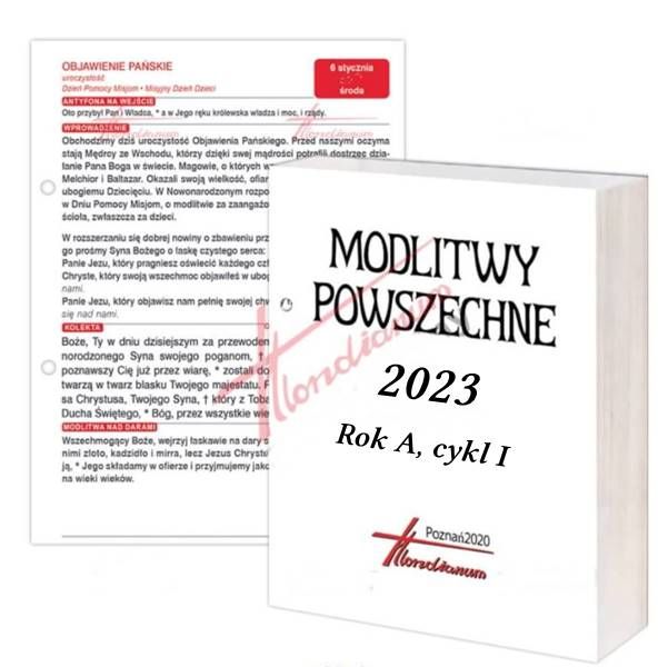 Wydawnictwo Hlondianum WKŁAD Modlitwy Powszechne na rok A (2022/2023) sklep chrześcijański