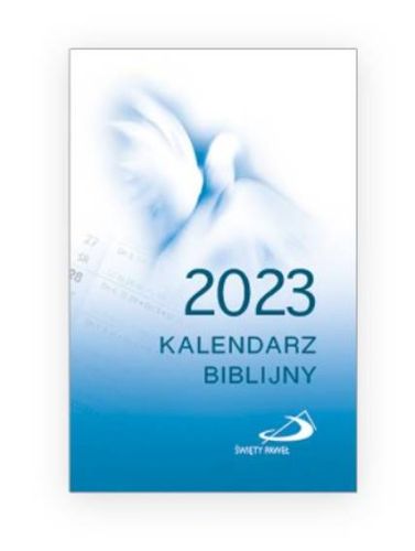 Kalendarz biblijny na 2023 - Edycja Świętego Pawła księgarnia wydawnictwo