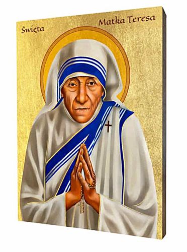 Ikona świętej Matki Teresy z Kalkuty księgarnia chrześcijańska sklep z ikonami