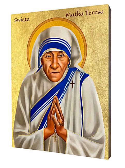 Ikona świętej Matki Teresy z Kalkuty księgarnia chrześcijańska sklep z ikonami