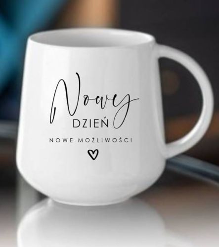 Kubek "Nowy dzień nowe możliwości" sklep chrześcijański