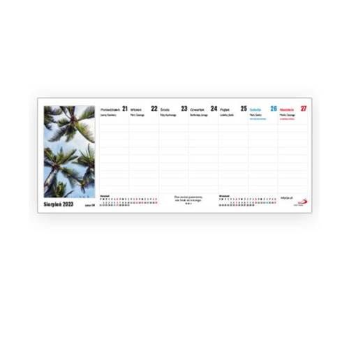 Kalendarz stojący na biurko na 2023 "Tygodniowe inspiracje" Edycja Świętego Pawła księgarnia religijna sklep chrześcijański