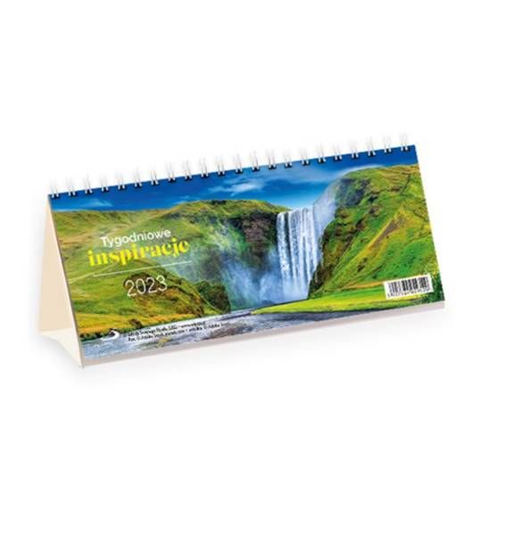 Kalendarz stojący na biurko na 2023 "Tygodniowe inspiracje" Edycja Świętego Pawła księgarnia religijna sklep chrześcijański