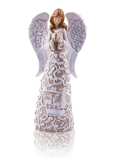 Anioł modlący się - figurka 24 cm HK-8101-C sklep chrześcijański