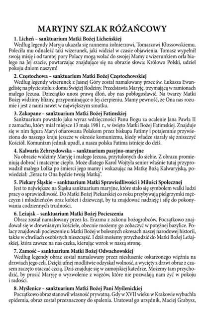 Maryjny szlak różańcowy. Sprawdziany kontrolki na nabożeństwa różańcowe 2022 wydawnictwo św. Stanisława w Krakowie