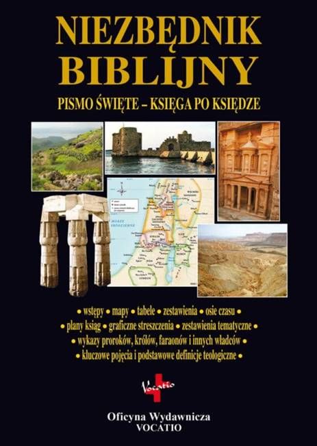 Niezbędnik biblijny. Pismo święte - księga po księdze księgarnia religijna sklep wydawnictwo Vocatio