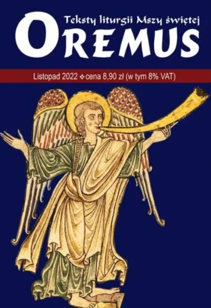 Oremus na LISTOPAD 2022 - teksty czytań na każdy dzień księgarnia religijna