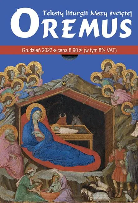 Oremus na GRUDZIEŃ 2022 - teksty czytań na każdy dzień księgarnia religijna