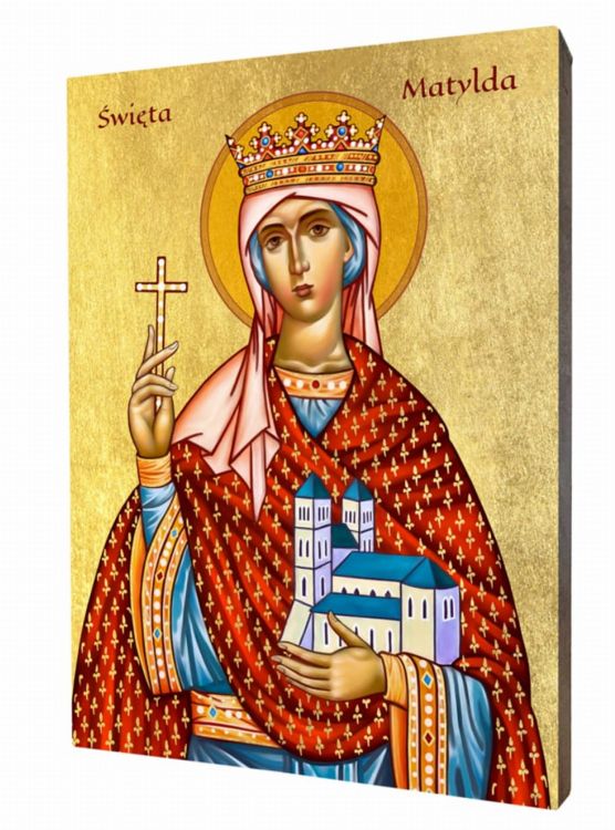 Ikona święta Matylda upominki religijne sklep z ikonami