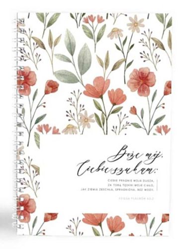 Księgarnia religijna - Zeszyt - notatnik chrześcijański - "Boże mój Ciebie szukam" sklep chrześcijański