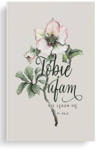 Księgarnia sklep chrześcijanski: Chrześcijański Notatnik Lux - Tobie ufam nie lękam się