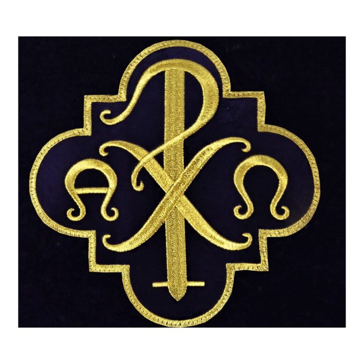 Ornat fioletowy gotycki haftowany KORBIK producent szat liturgicznych