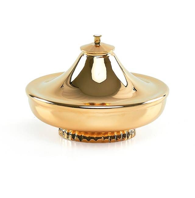 Lampka oliwna mała z mosiężną podstawą A-402 sklep artykuły liturgiczne