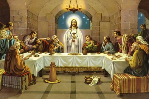 Ostatnia Wieczerza - pocztówka jednostronna (10 sztuk)