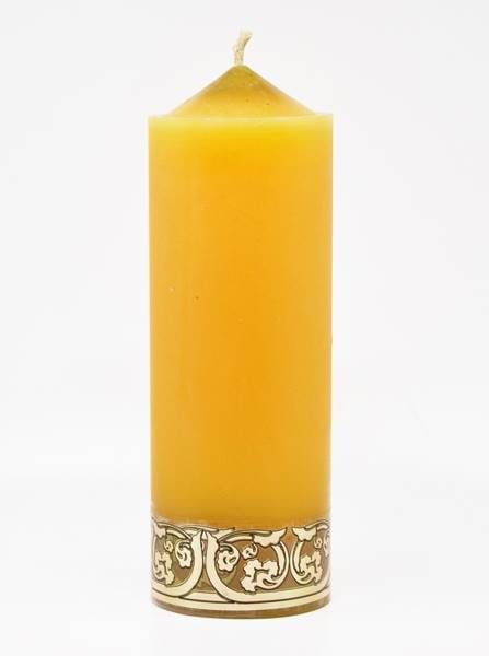 Świeca liturgiczna ołtarzowa spalająca woskowa 20 cm producent świec