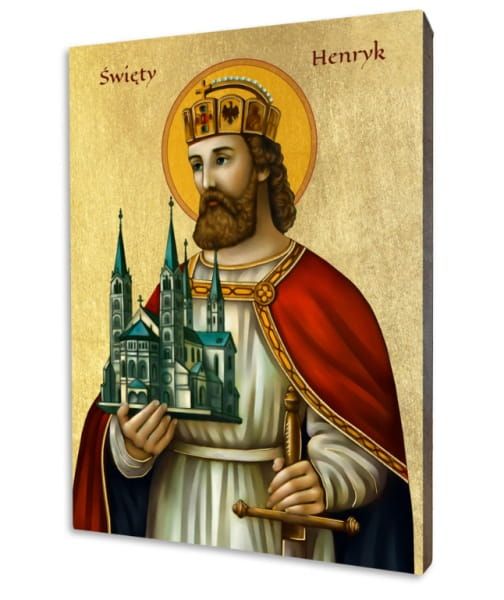Ikona świętego Henryka księgarnia religijna sklep: Ikona świętego Henryka