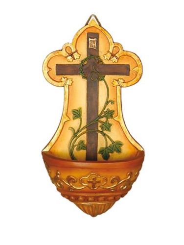 Chrześcijański sklep internetowy z dewocjonaliami : Kropielniczka domowa 13,5 cm SF0104