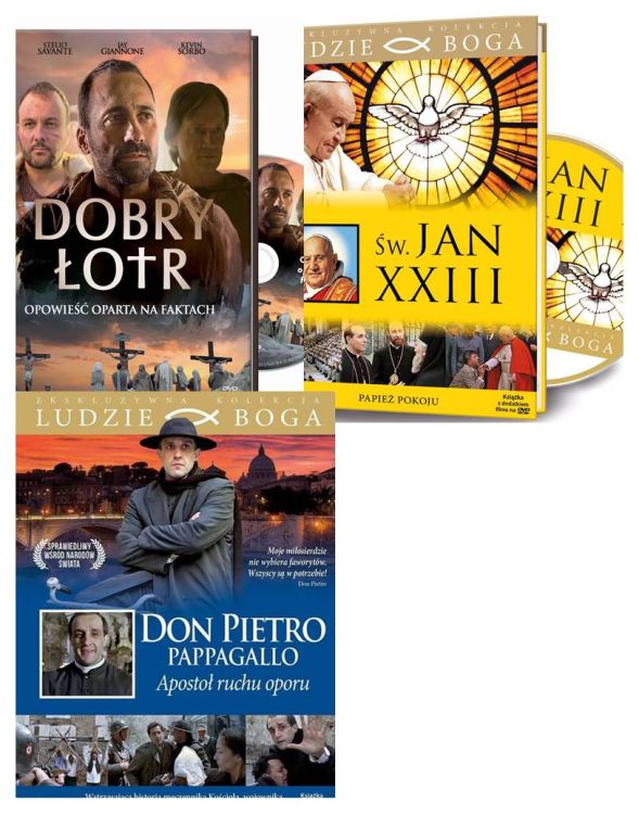 Filmy DVD na katechezę w szkole - zestaw 3 filmów (1) sklep chrześcijański