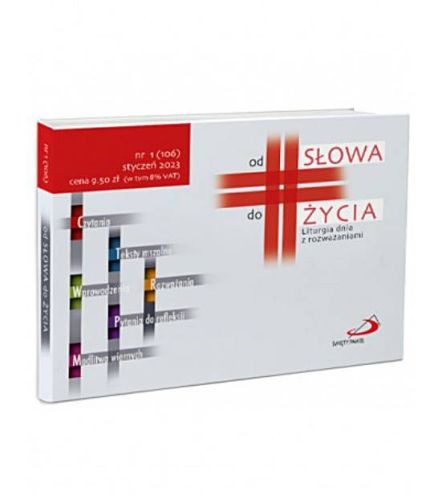 Od Słowa do Życia nr 1, styczeń 2023. Liturgia dnia z rozważaniami sklep chrześcijański Edycja Świętego Pawła